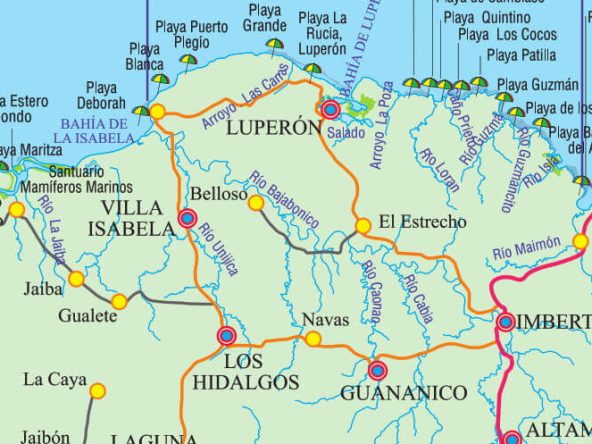 Mapa Punta Burén